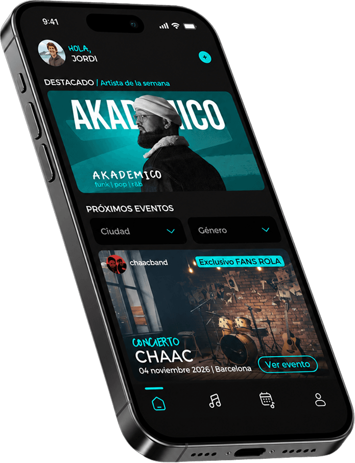App de Rola en el móvil